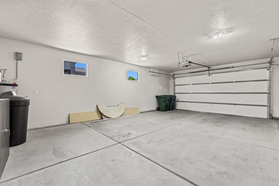Two car garage.