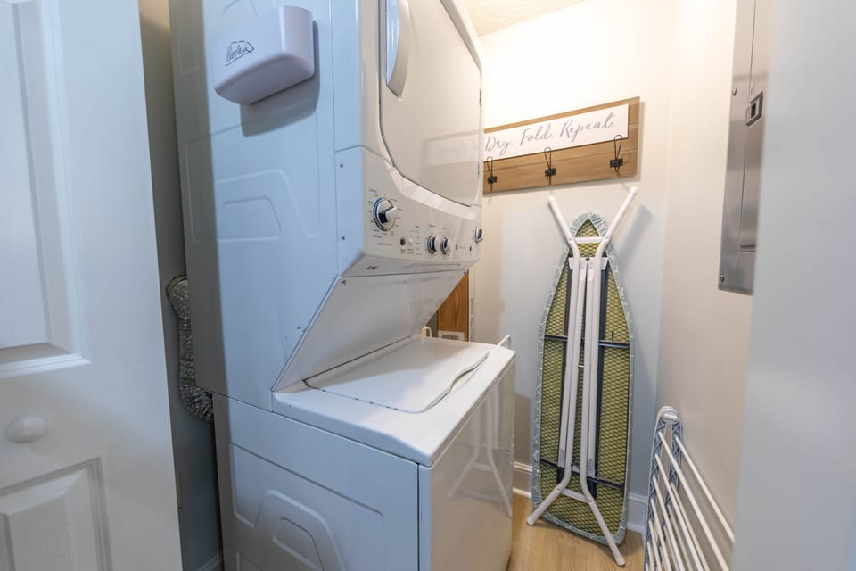 Washer and Dryer in Unit