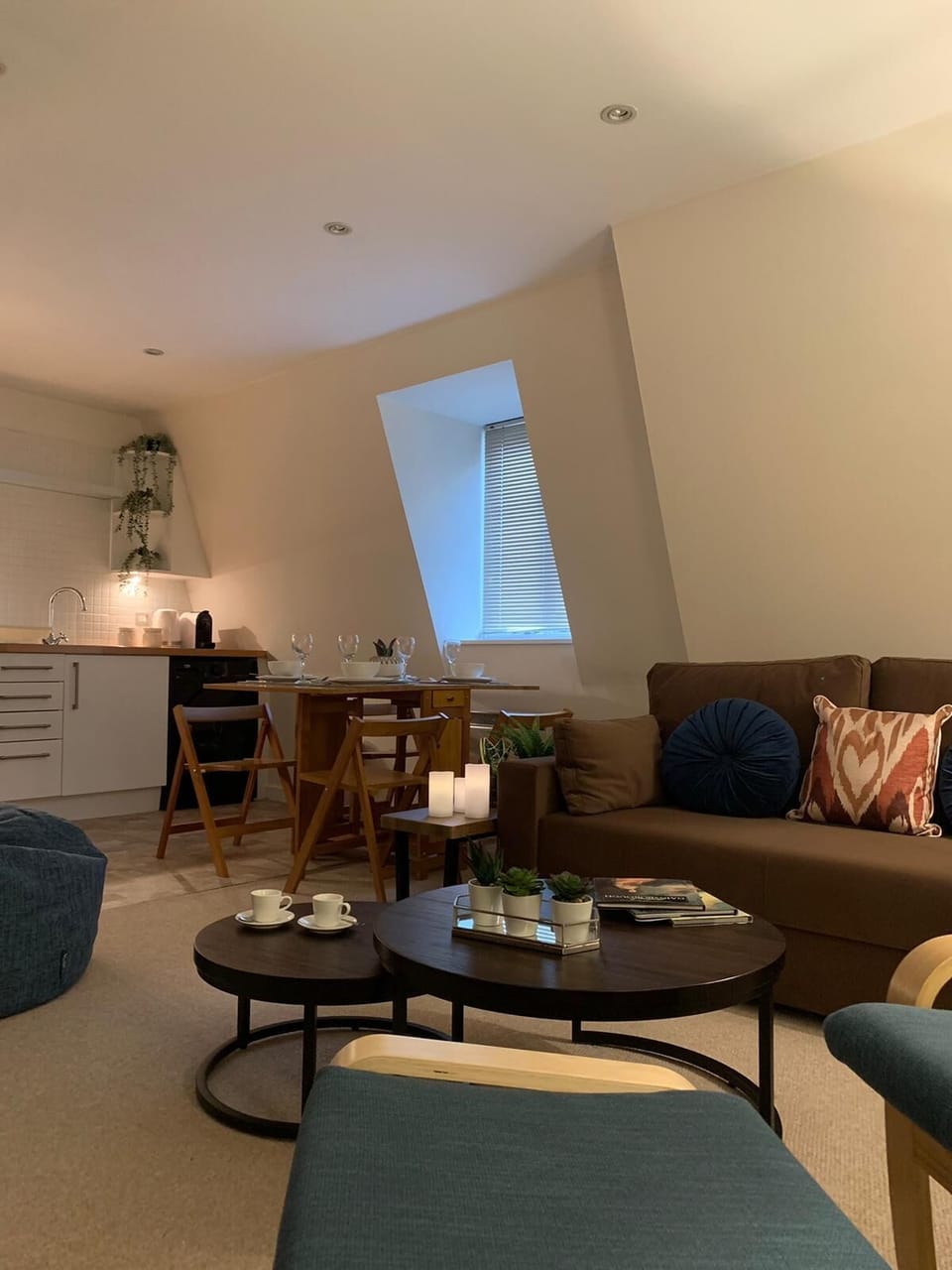 Apartment, 2 Bedrooms | Living area | LCD TV