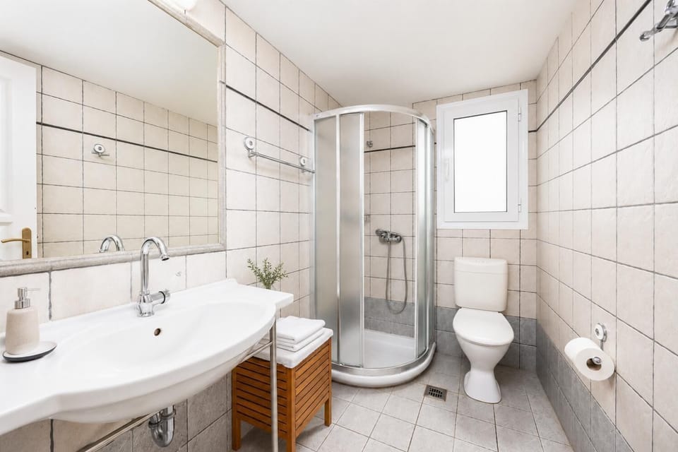 Family bathroom with shower
