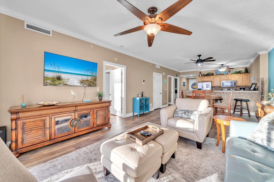 Living to kitchen view