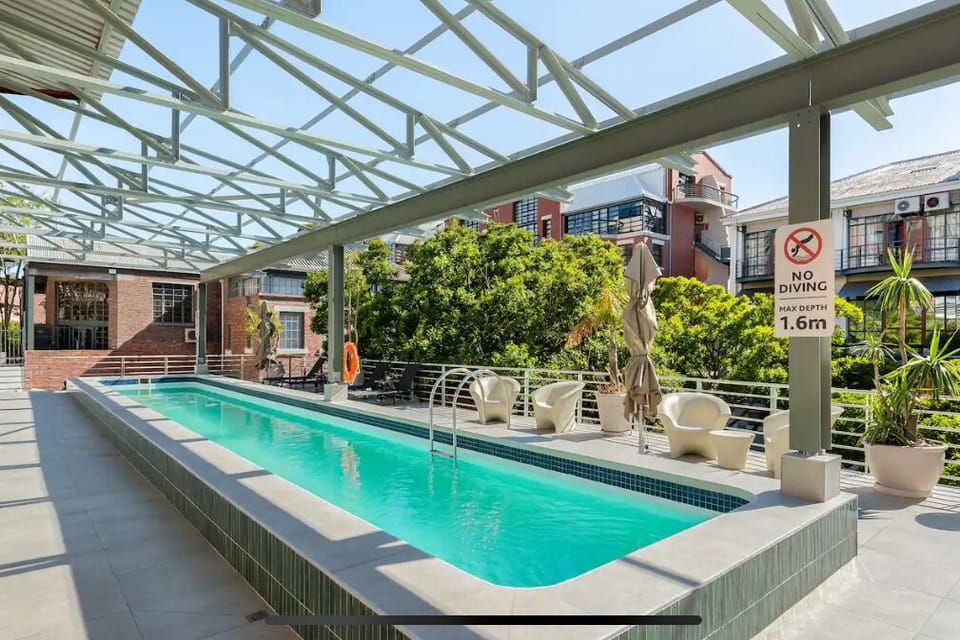 Pool
across parkade from back of 57 Prestwich St.