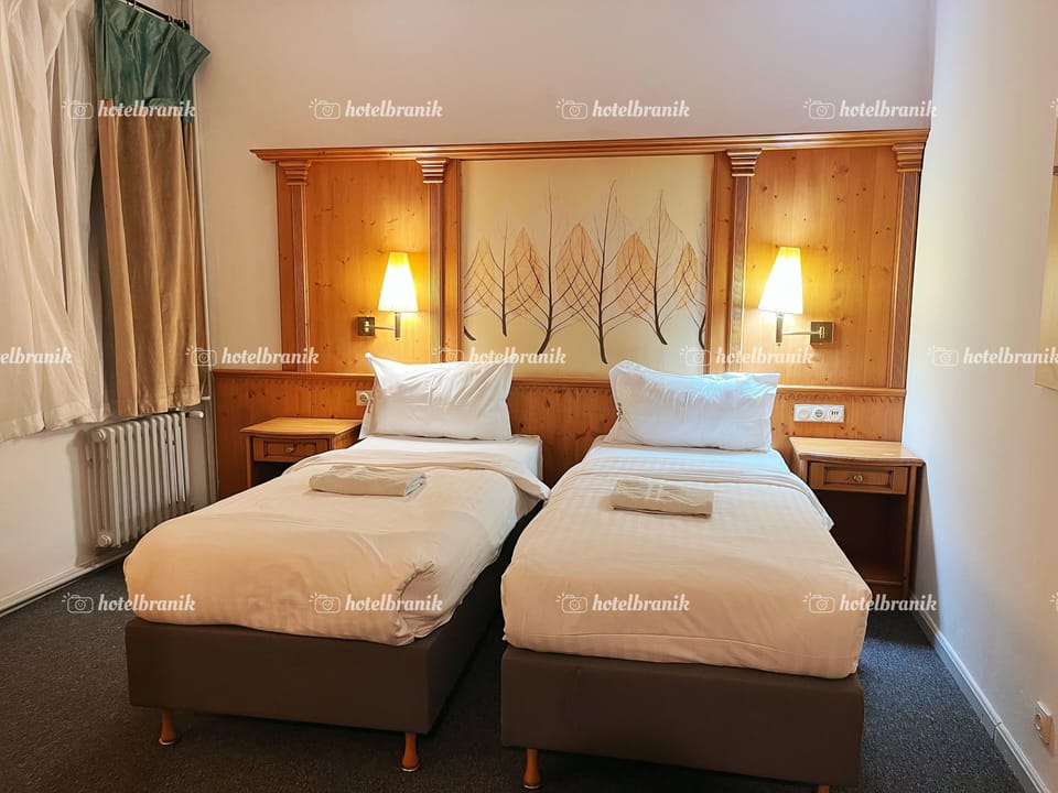 Desk, laptop workspace, blackout drapes, free WiFi
