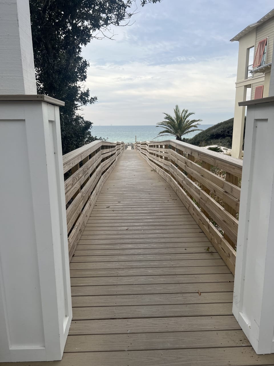 Beach access is across the street & down one house. The boardwalk is direct.