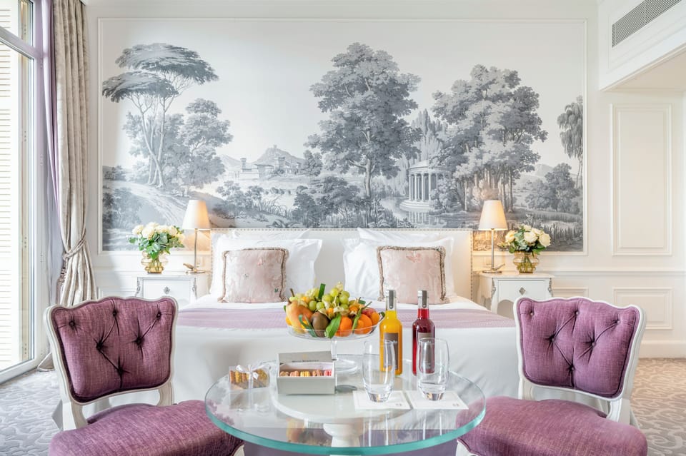 Suite, sea view with terrace | Premium bedding, minibar, in-room safe, individually decorated