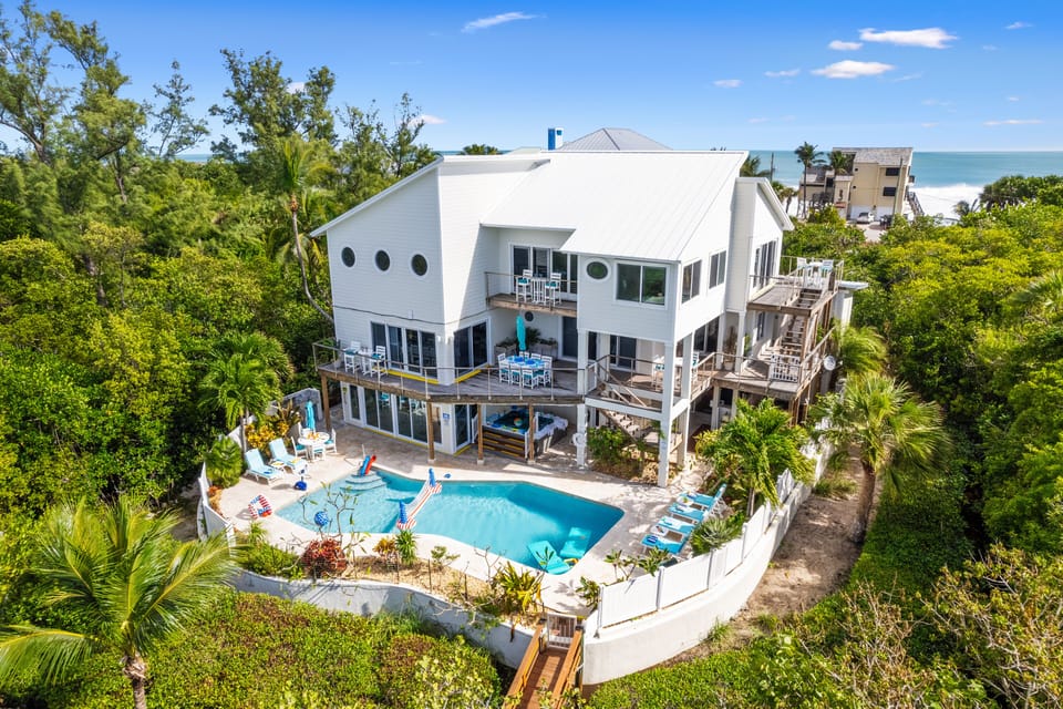 Every splash is a celebration of seaside living at the heated private pool!