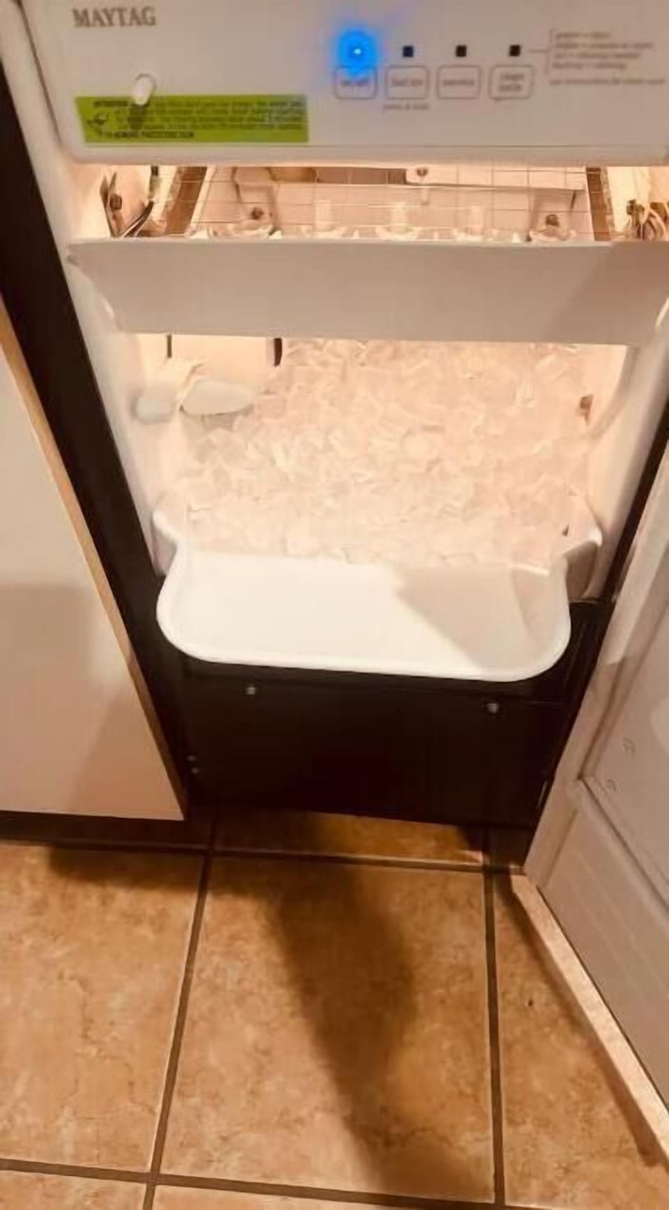 A great ice maker available for our guests!