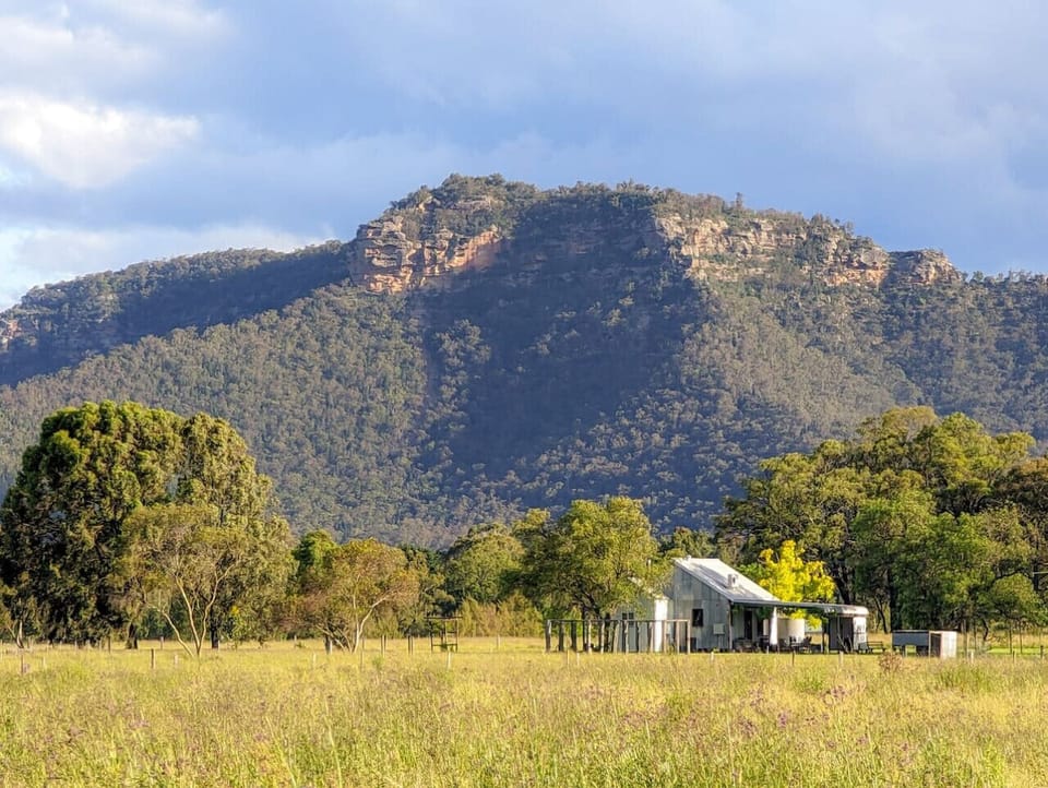 Mountain views at Broke Estate