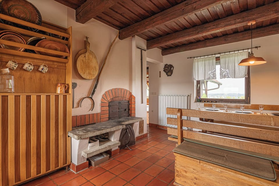Kitchen and dining area