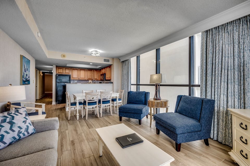 Living and dining space