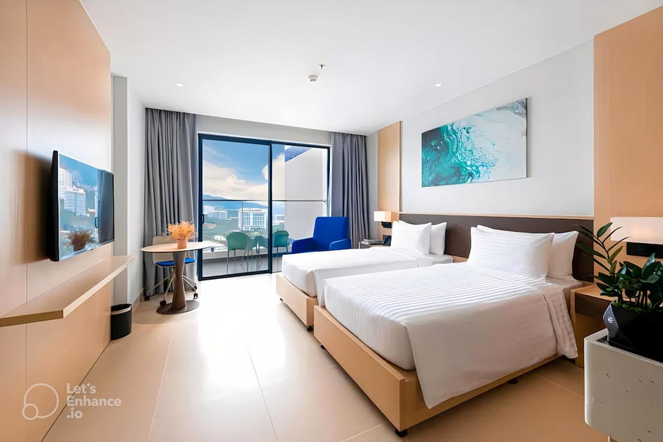 Standard Double Room, 1 Bedroom, Garden View | In-room safe, desk, blackout drapes, soundproofing