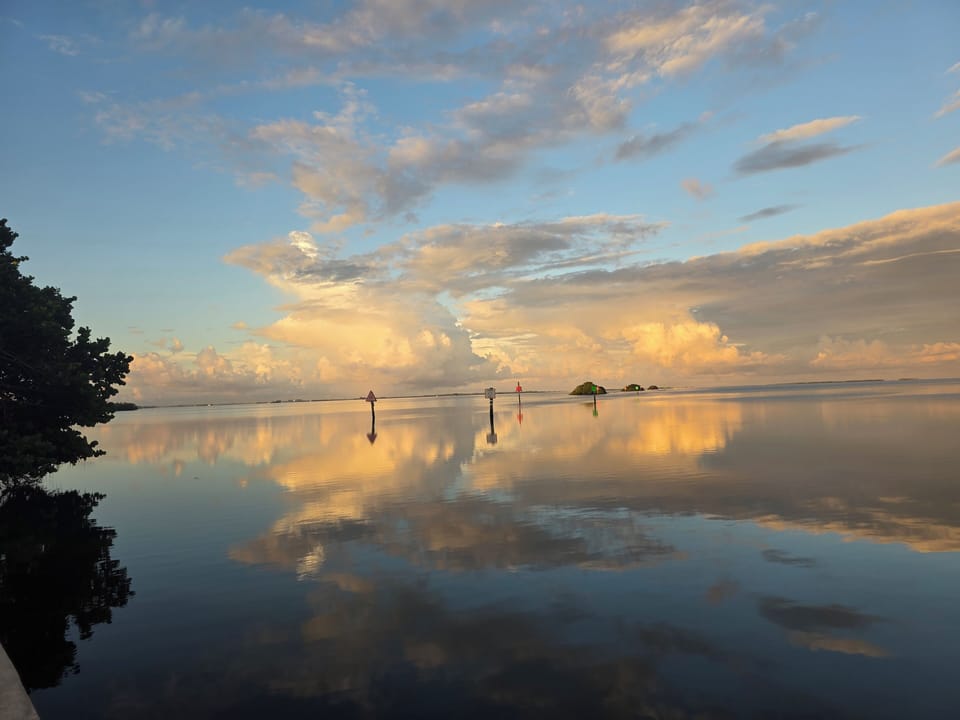 The end of West Klosterman Road, 2 minute drive at the end of neighborhood