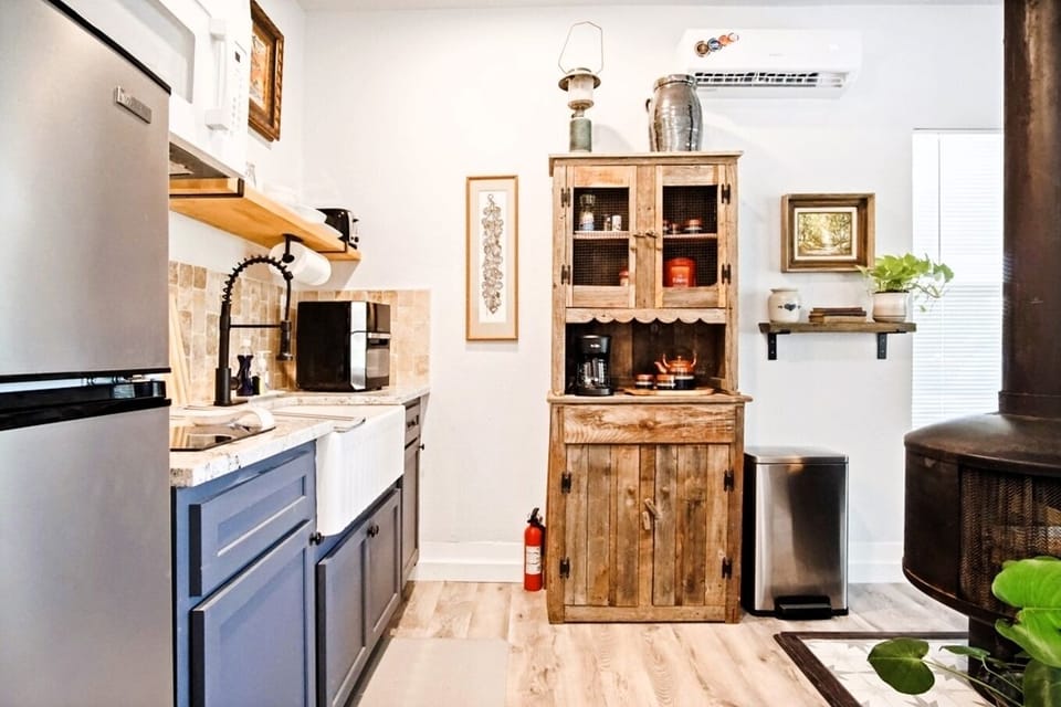 Enjoy the process of preparing meals in a kitchen designed to inspire creativity and connection