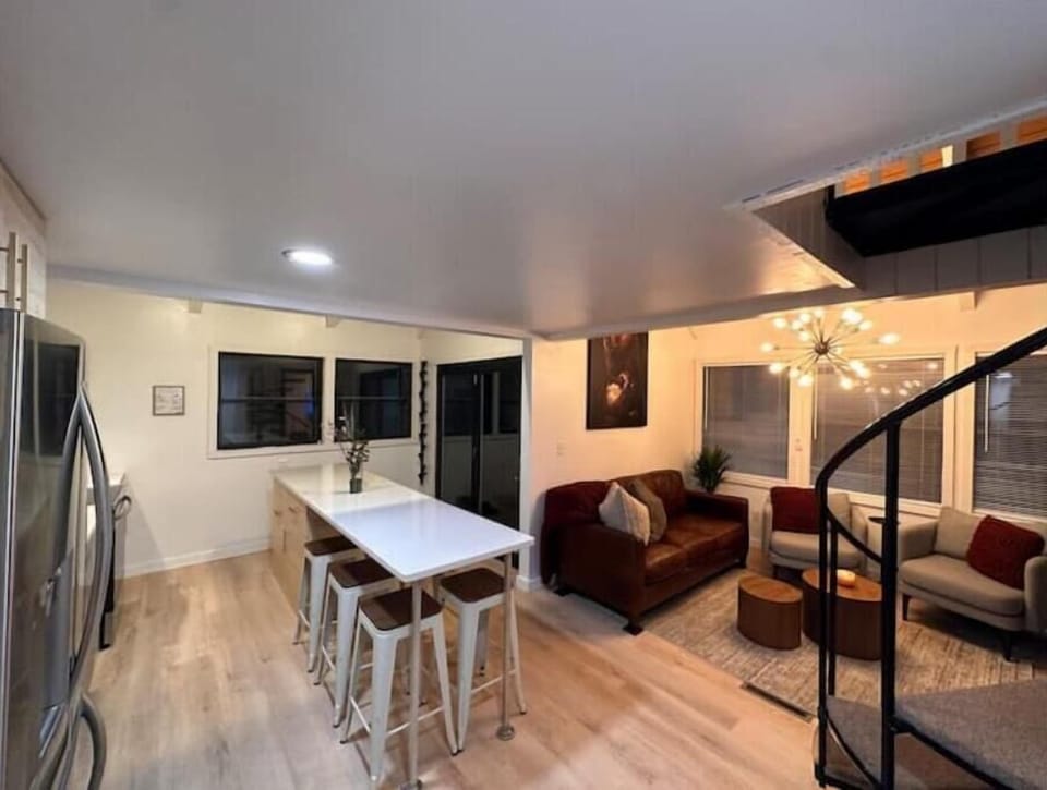 Open concept- Kitchen and living room