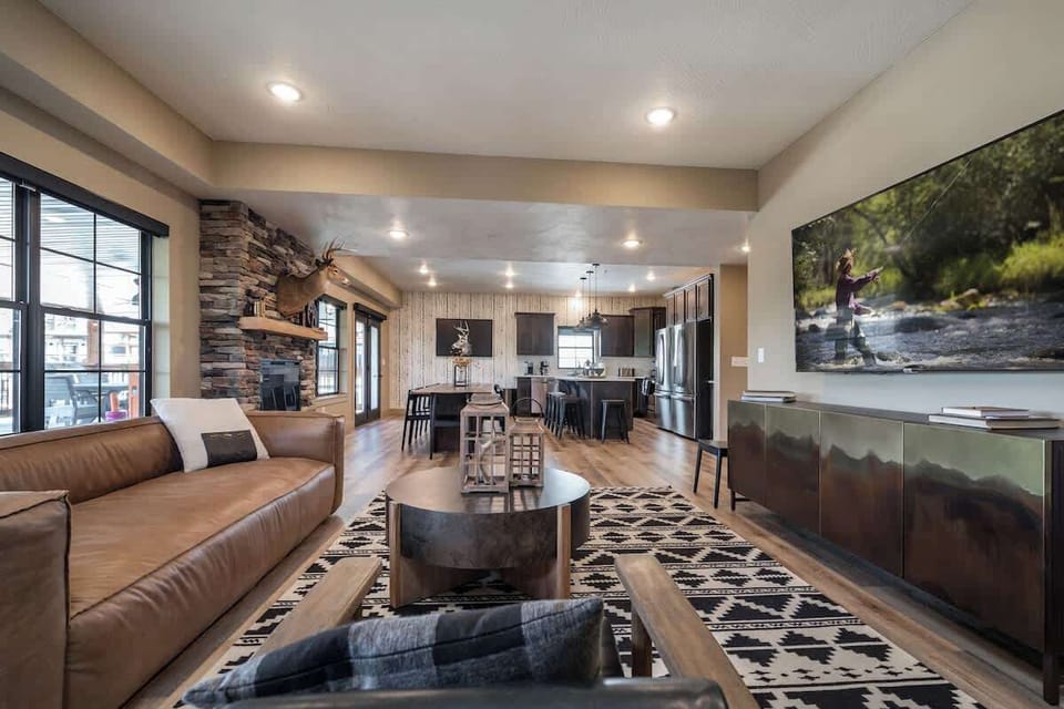 Unwind with a movie or family time in your spacious living room!
