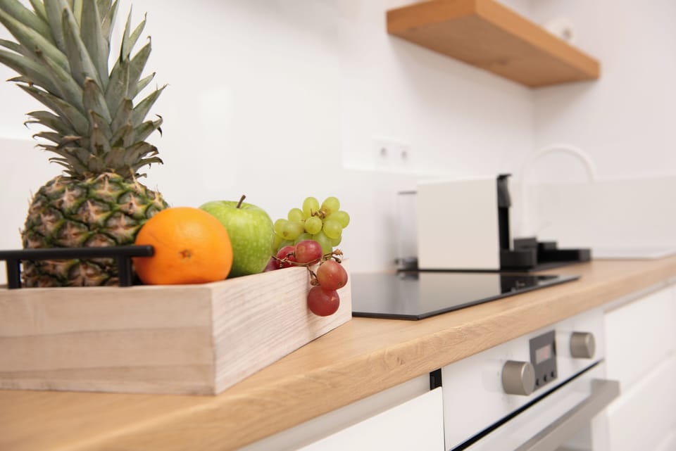 Our fully-equipped kitchen is a chef's delight.