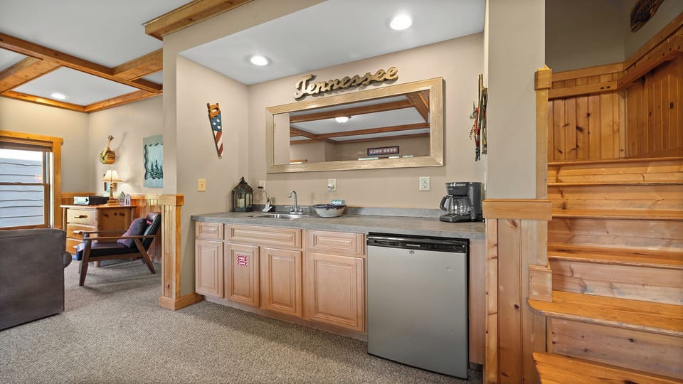 Game Room Fridge And Sink