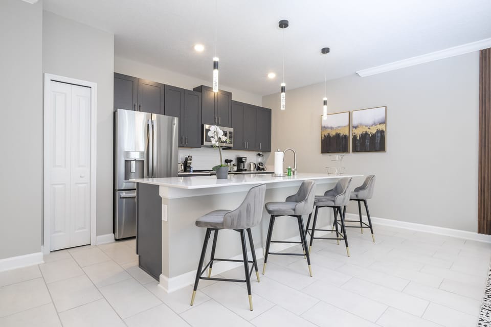 Fully-equipped kitchen.