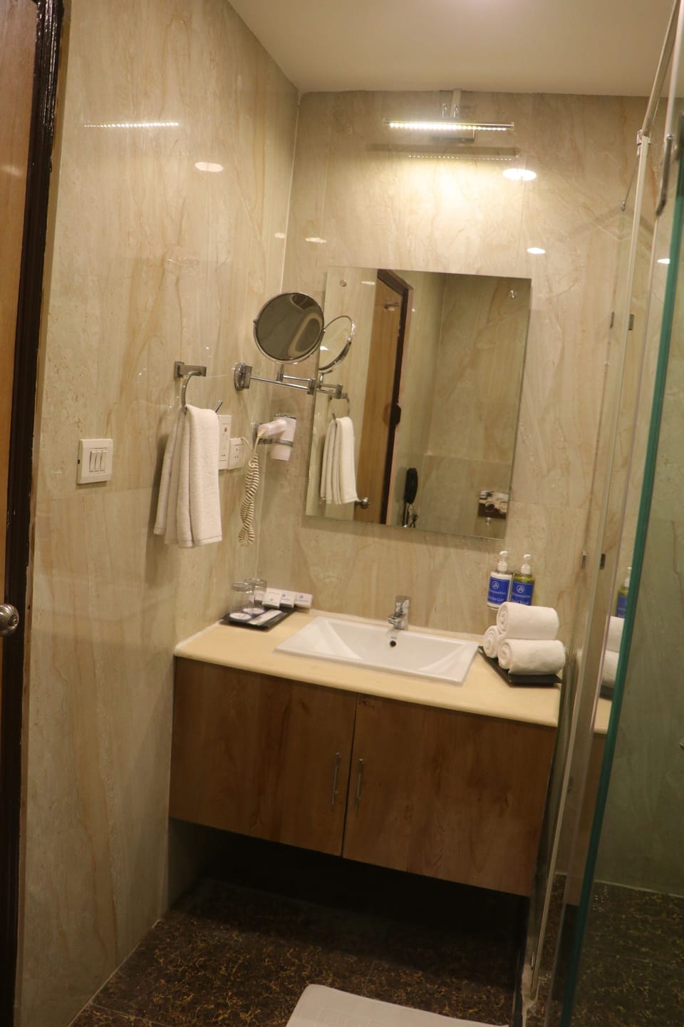 In-room safe, desk, laptop workspace, iron/ironing board (on request)