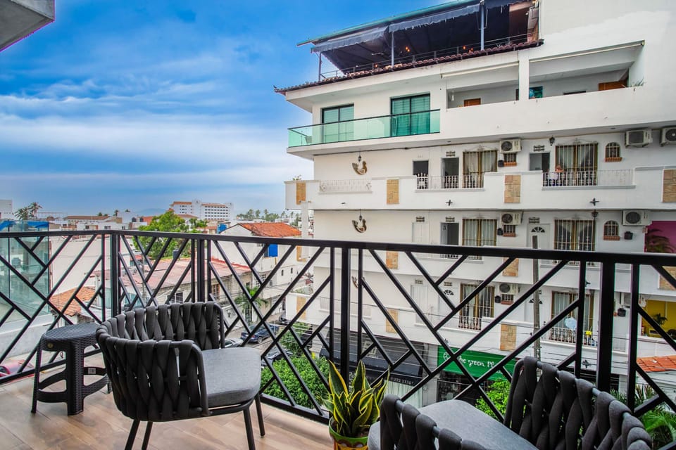 Savor your morning coffee in the private balcony