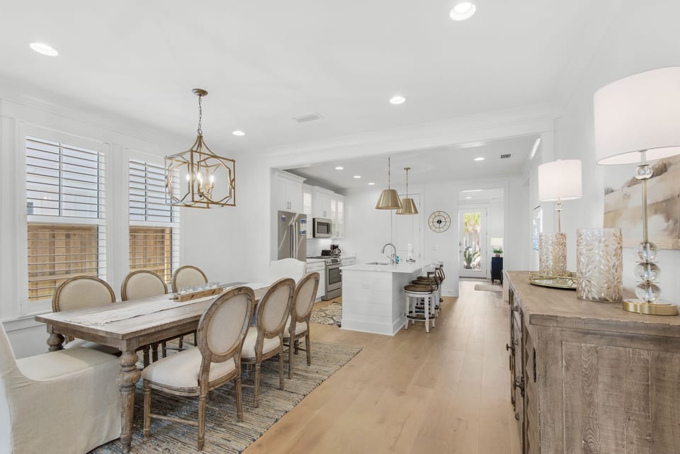 Beautiful dining area