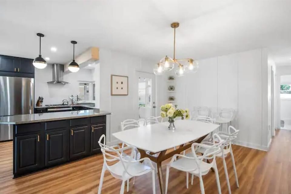 Dining Room table off of Kitchen