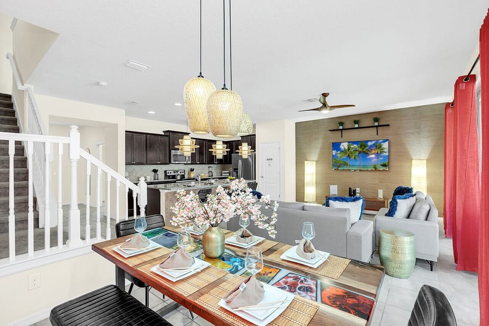Gather your loved ones in our dining area, where every meal becomes a vibrant celebration of family and Anime-inspired delight