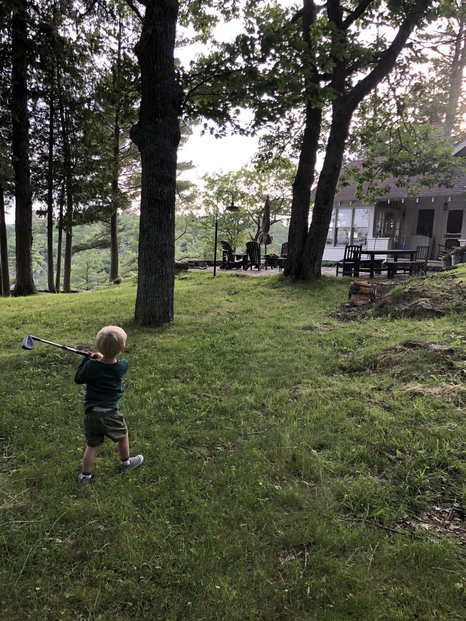 a baby golfer's dream come true
