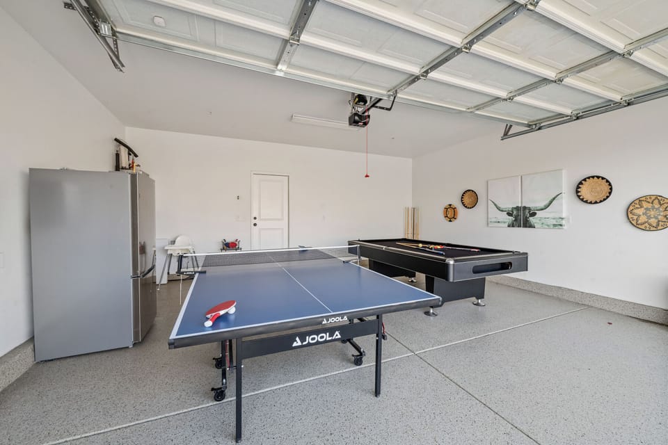 Air conditioned/Heated Game Room!
