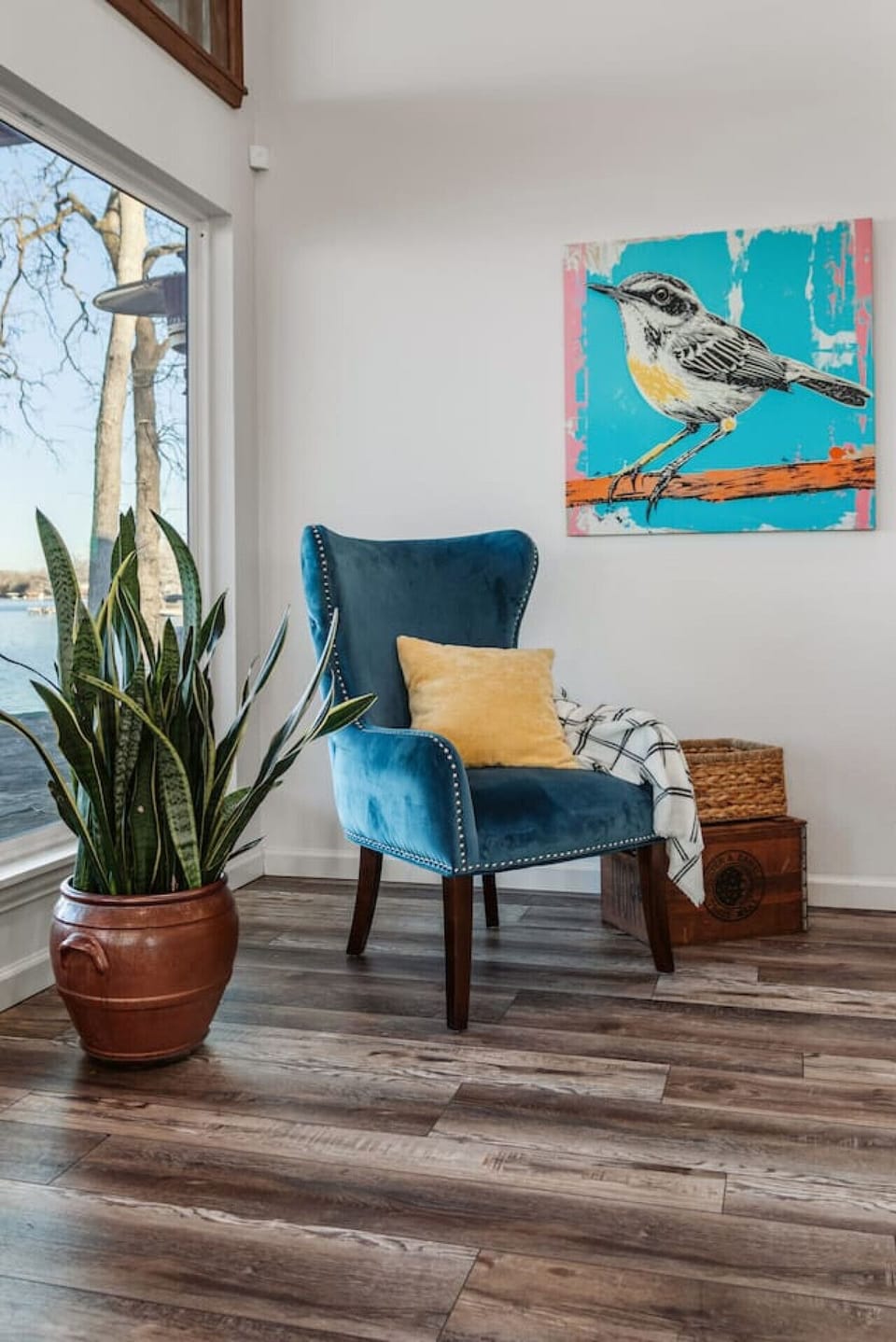 a nook with a Look