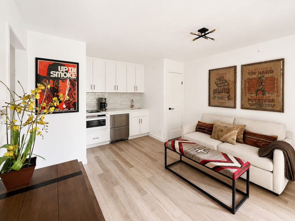 Queen Sleeper Sofa and Kitchenette