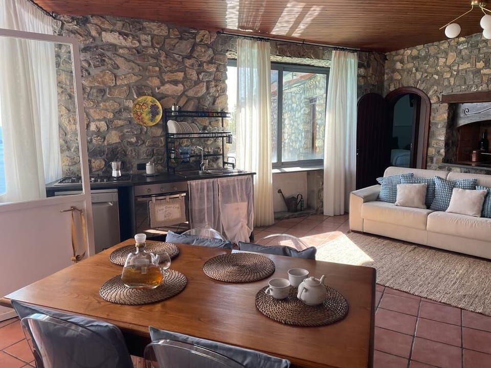 Panoramic Villa | Living area | 32-inch flat-screen TV with cable channels