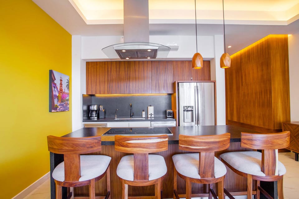 The kitchen is fully equipped with everything you need to prepare delicious meals