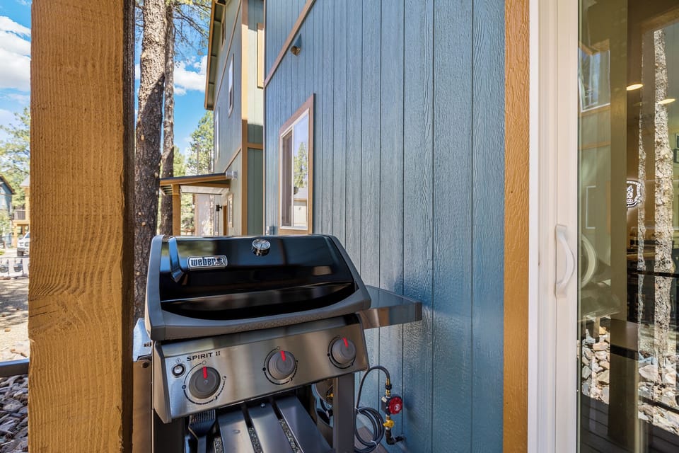 BBQ on your private porch