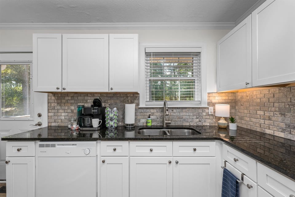 Fully stocked kitchen 