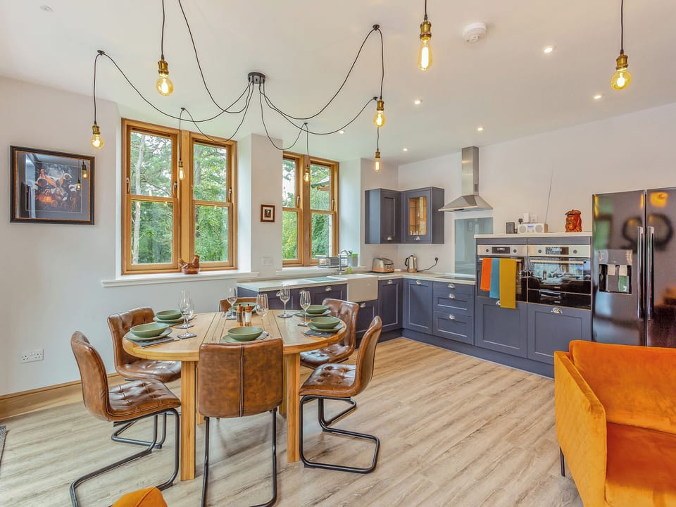 Open plan living space | Gardeners Cottage, Huntly