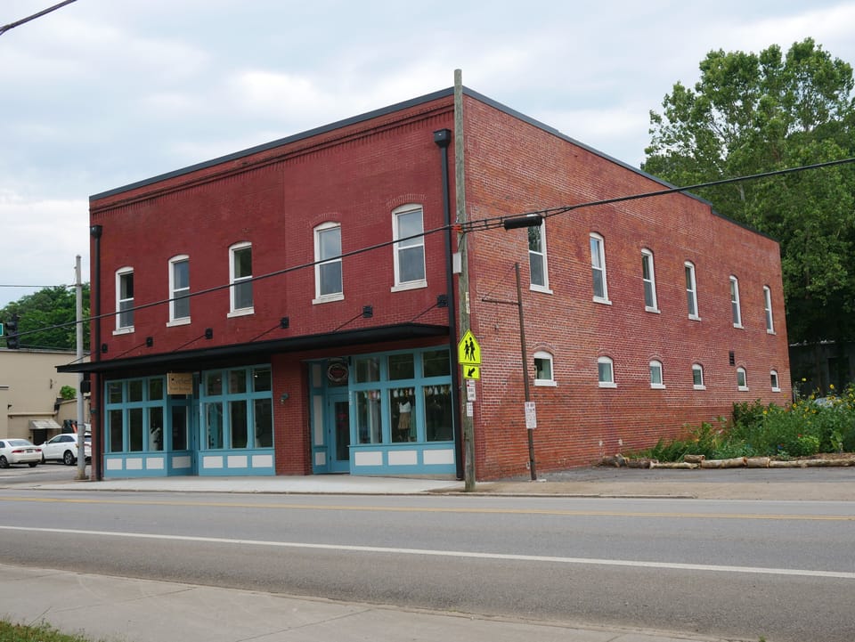The Barber Street Flats are in a restored 1910 building - a very walkable area.