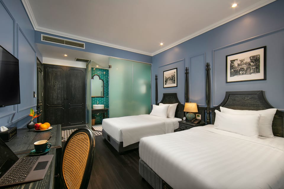 Standard Double or Twin Room | Living area | Flat-screen TV