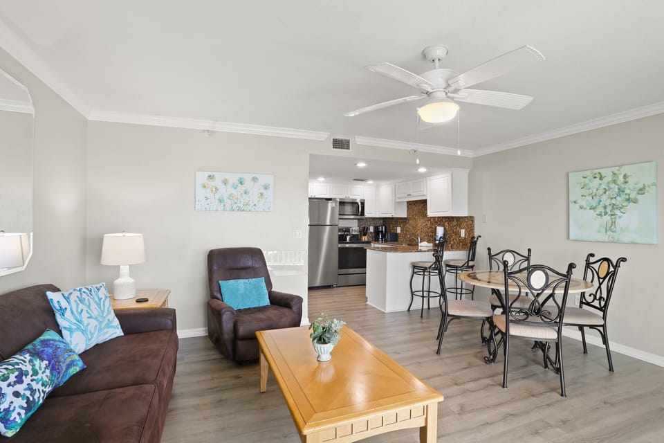 Living Room with Balcony Access
