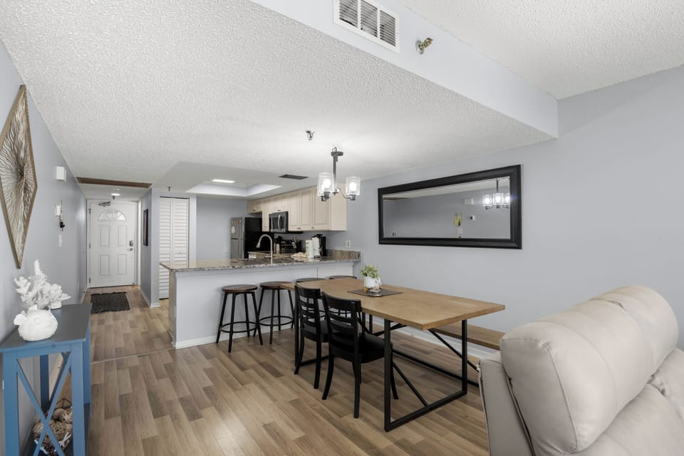 Dining area with plenty of seating for meals