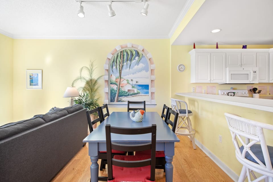 Enjoy a Homecooked Meal with the Family at the Dining Table.