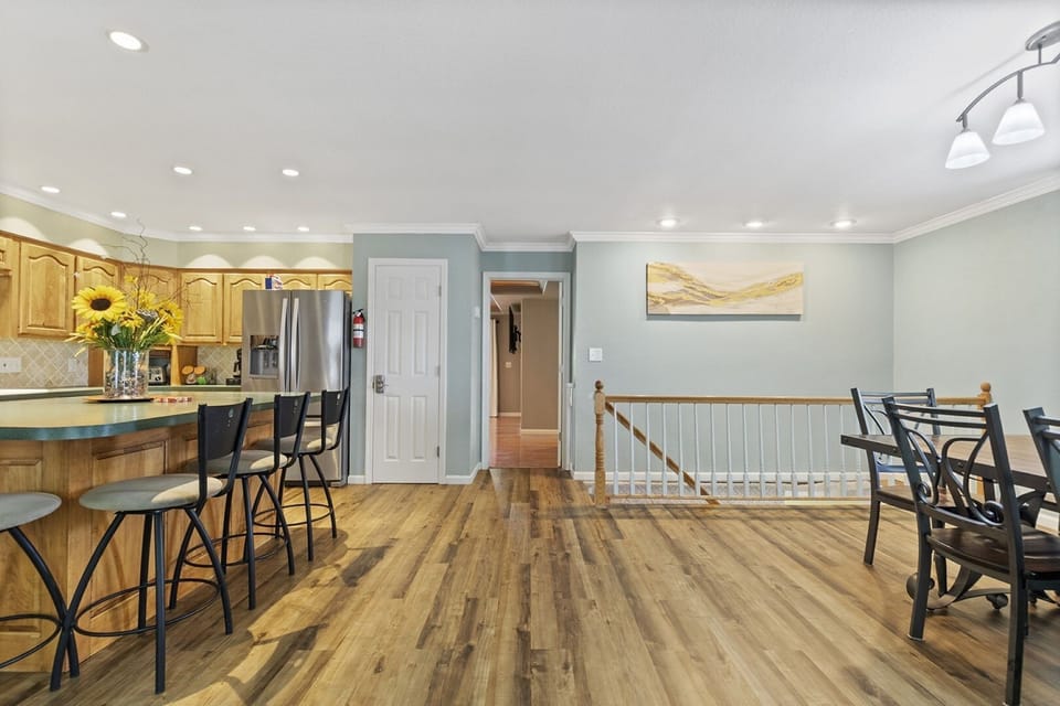 Large dining table