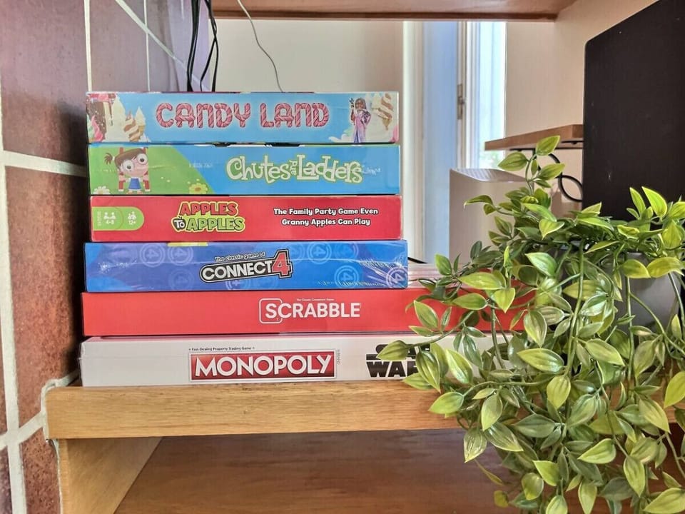 Fun and games for all ages.