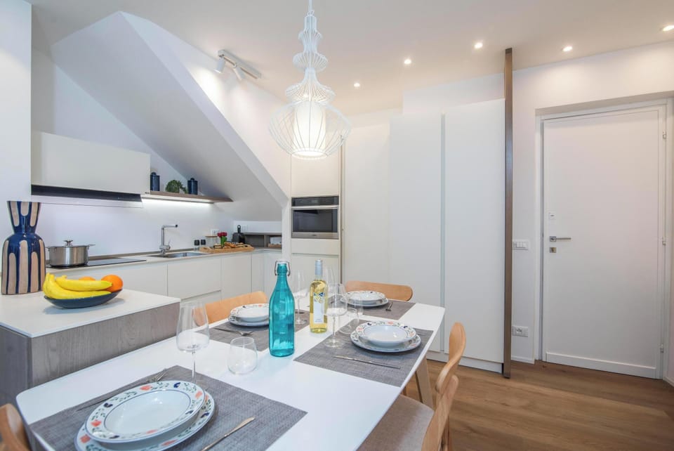 Kitchen and dining area