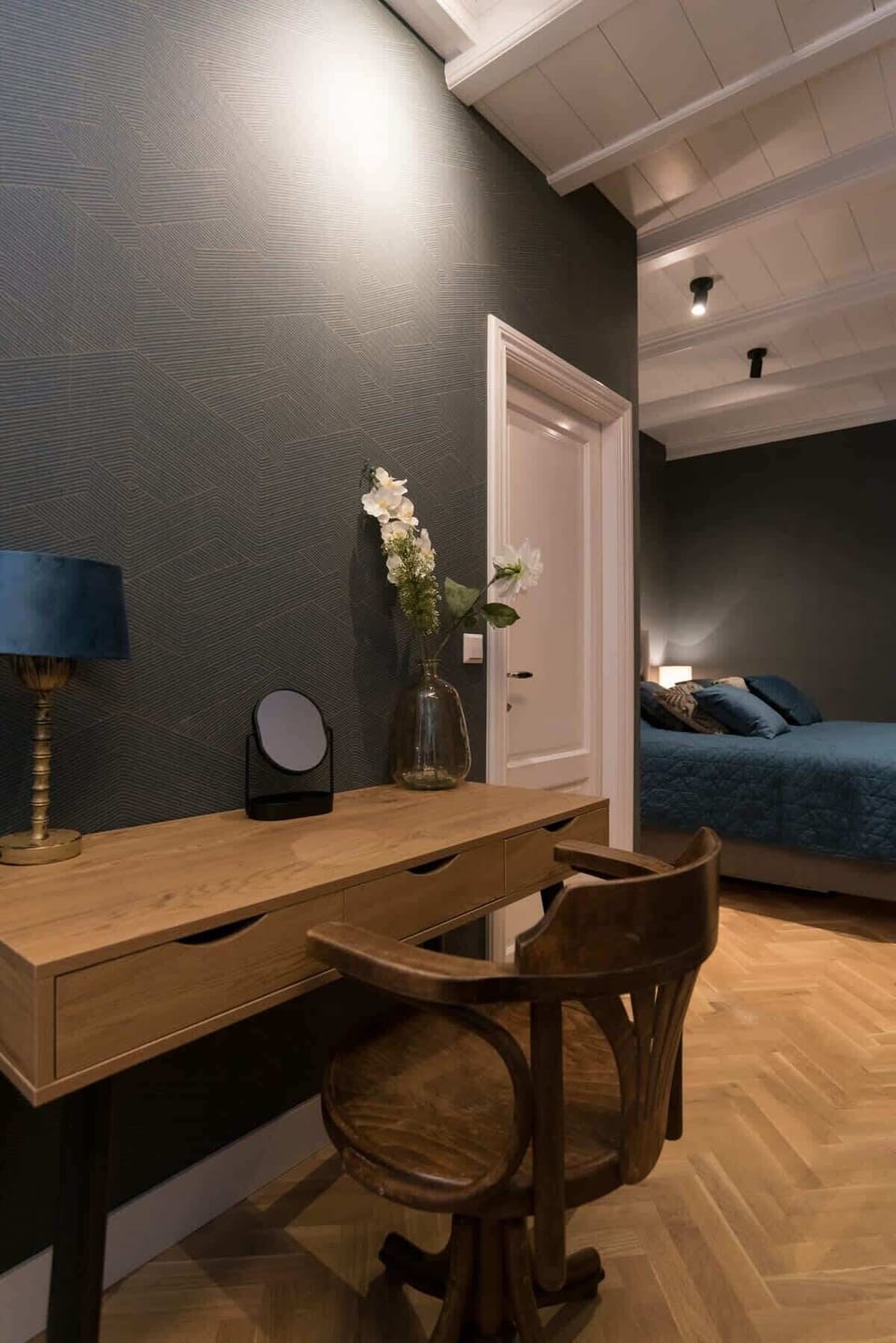 Desk in the room