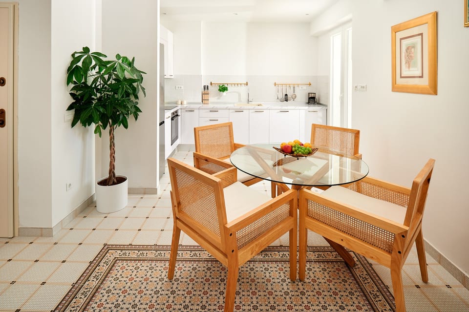 Apartment | Private kitchen | Full-size fridge, oven, stovetop, dishwasher