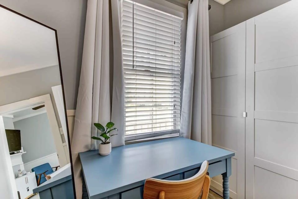 Desk Space for a WFH environment in the Main Bedroom!