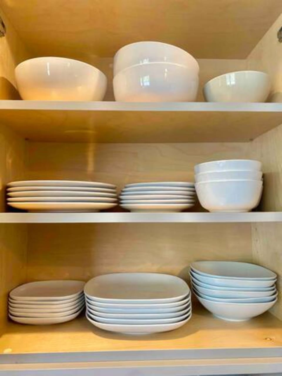 Lots of serving dishes