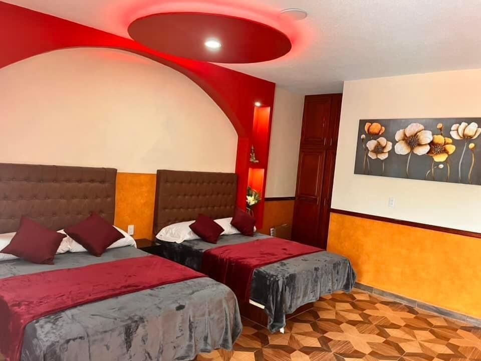 Family Double Room, 2 Double Beds | WiFi (free)