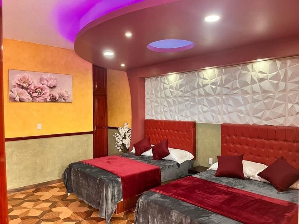 Family Double Room, 2 Double Beds | WiFi (free)